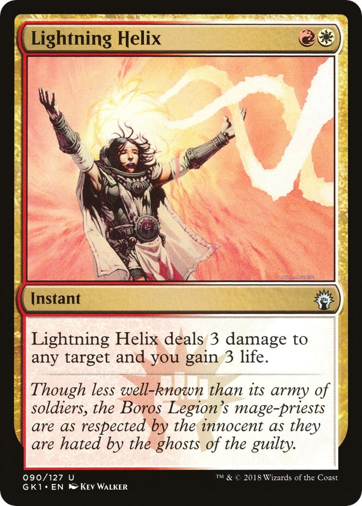 Image for Lightning Helix (90) (Guilds of Ravnica: Guild Kits) - Magic: The Gathering