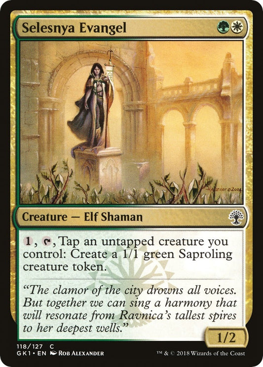 Image for Selesnya Evangel (118) (Guilds of Ravnica: Guild Kits) - Magic: The Gathering