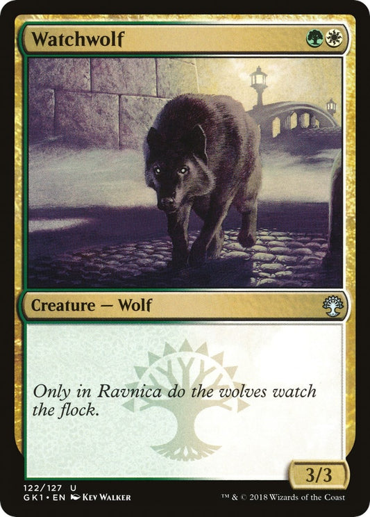 Image for Watchwolf (122) (Guilds of Ravnica: Guild Kits) - Magic: The Gathering