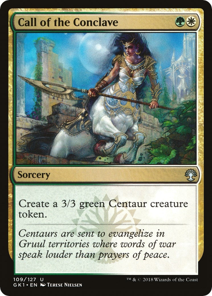 Image for Call of the Conclave (109) (Guilds of Ravnica: Guild Kits) - Magic: The Gathering