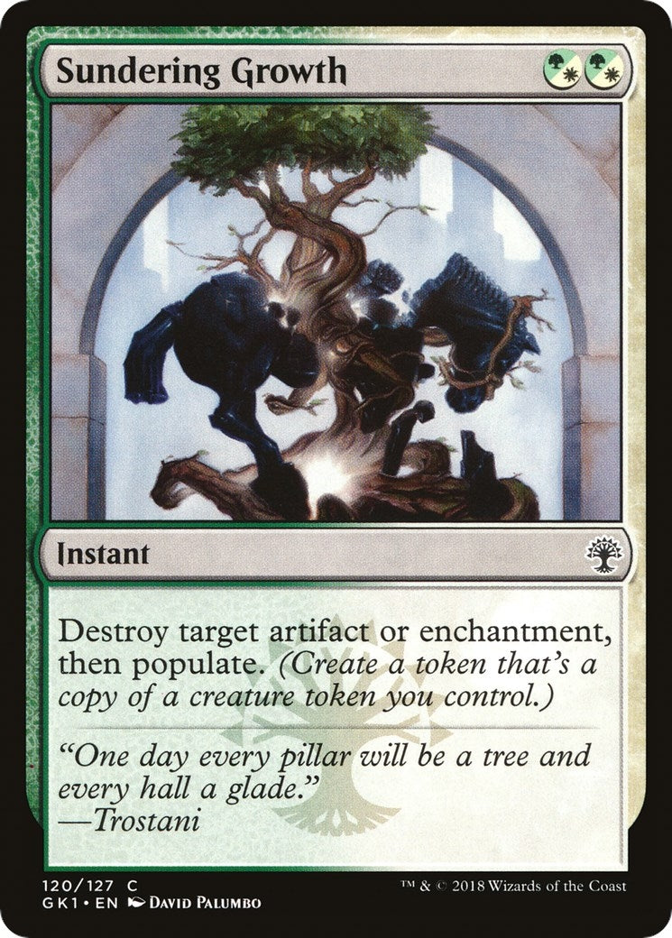 Image for Sundering Growth (120) (Guilds of Ravnica: Guild Kits) - Magic: The Gathering