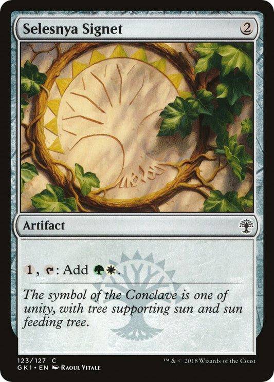 Image for Selesnya Signet (123) (Guilds of Ravnica: Guild Kits) - Magic: The Gathering