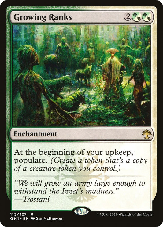 Image for Growing Ranks (113) (Guilds of Ravnica: Guild Kits) - Magic: The Gathering