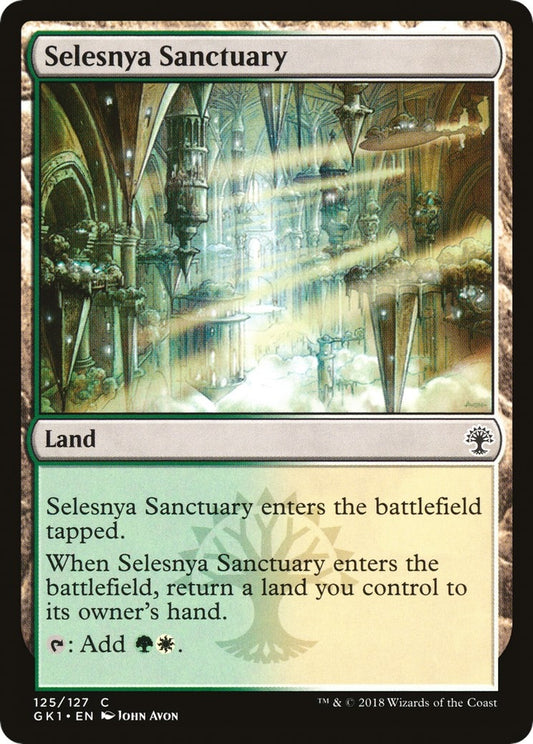Image for Selesnya Sanctuary (125) (Guilds of Ravnica: Guild Kits) - Magic: The Gathering