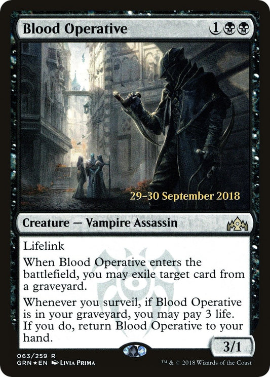 Image for Blood Operative (63) (Prerelease Cards) - Magic: The Gathering