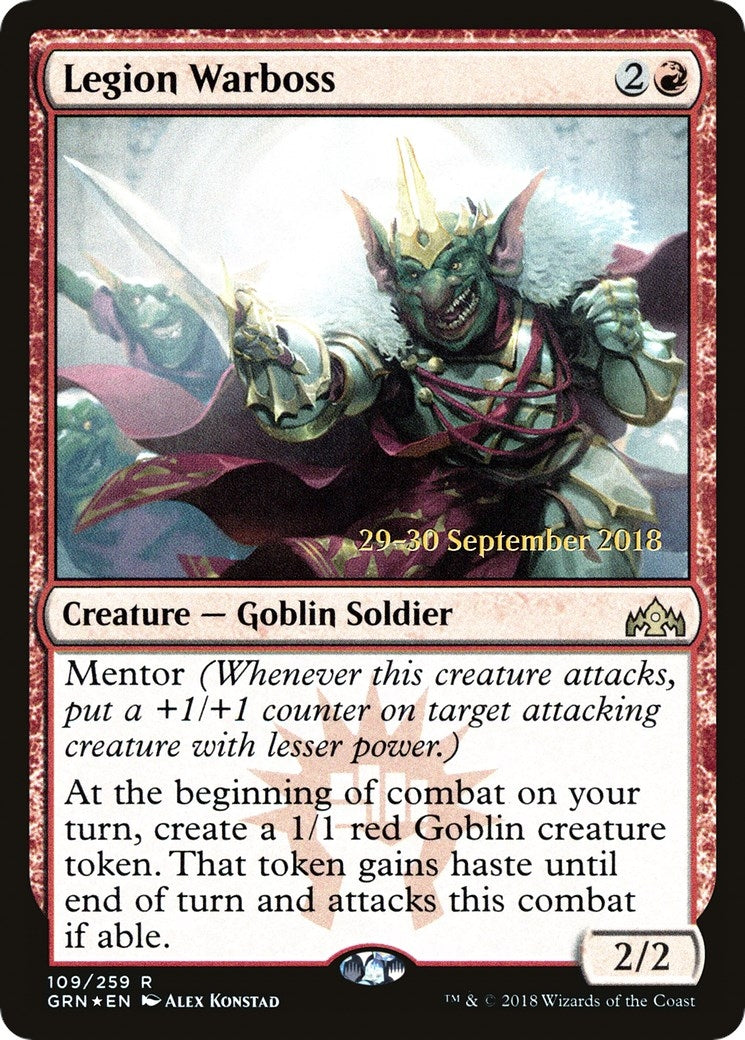Image for Legion Warboss (109) (Prerelease Cards) - Magic: The Gathering