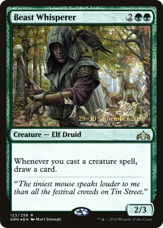 Image for Beast Whisperer (123) (Prerelease Cards) - Magic: The Gathering