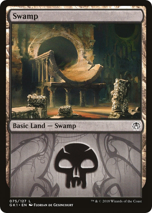 Image for Swamp (075) (75) (Guilds of Ravnica: Guild Kits) - Magic: The Gathering