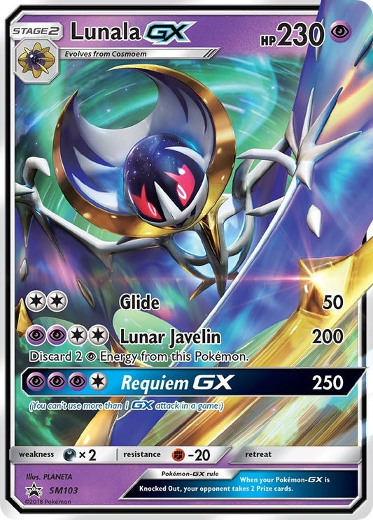 Image for Lunala GX - SM103 (SM103) (SM Promos) - Pokemon