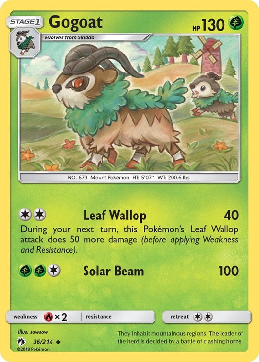 Image for Gogoat (36/214) (SM - Lost Thunder) - Pokemon