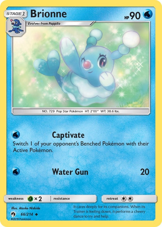 Image for Brionne (66/214) (SM - Lost Thunder) - Pokemon