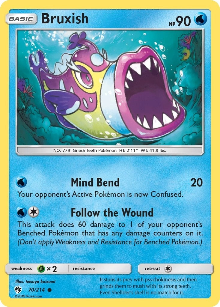 Image for Bruxish (70/214) (SM - Lost Thunder) - Pokemon