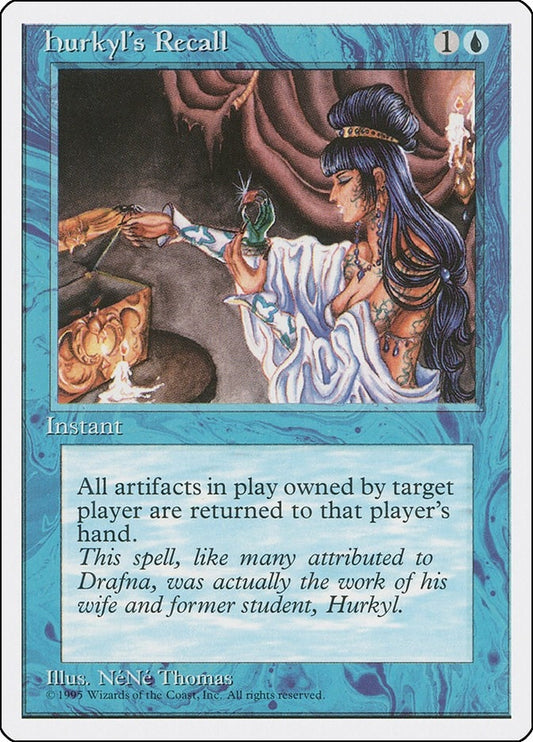 Image for Hurkyl's Recall (77) (Fourth Edition) - Magic: The Gathering