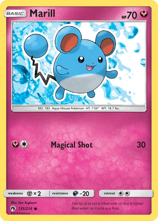 Image for Marill (135/214) (SM - Lost Thunder) - Pokemon