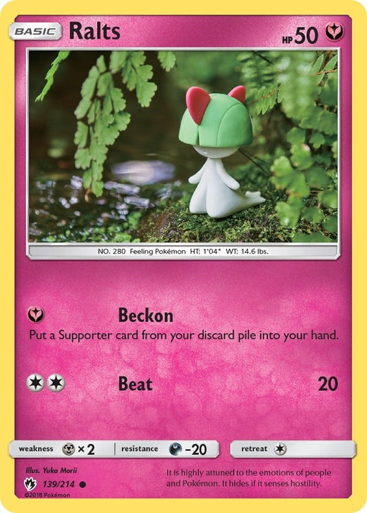 Image for Ralts (139/214) (SM - Lost Thunder) - Pokemon