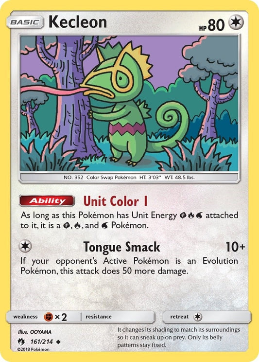 Image for Kecleon (161) (161/214) (SM - Lost Thunder) - Pokemon