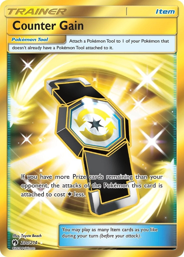 Image for Counter Gain (Secret) (230/214) (SM - Lost Thunder) - Pokemon