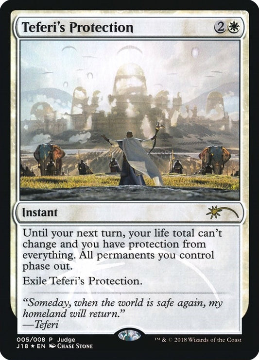 Image for Teferi's Protection (J18) (5) (Judge Promos) - Magic: The Gathering