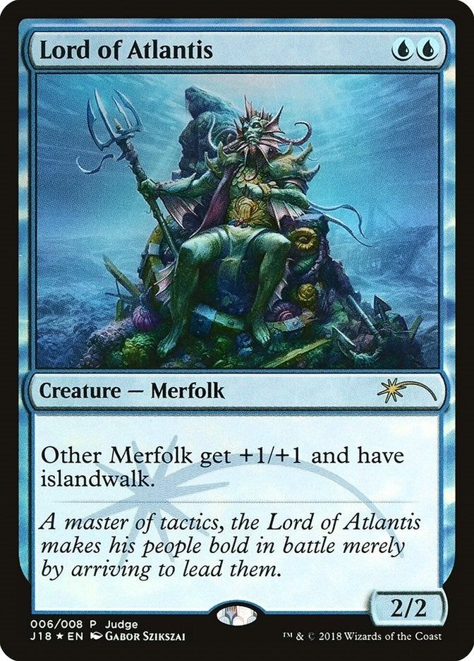 Image for Lord of Atlantis (6) (Judge Promos) - Magic: The Gathering