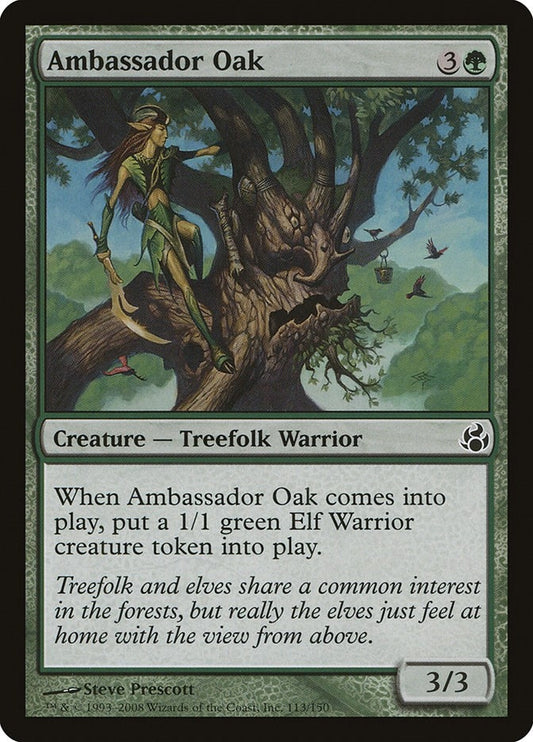 Image for Ambassador Oak (113) (Morningtide) - Magic: The Gathering
