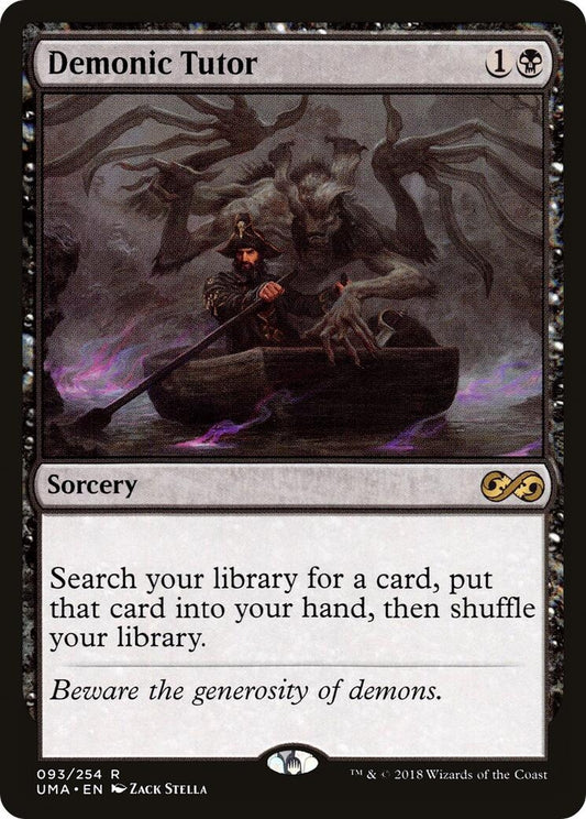 Image for Demonic Tutor (93) (Ultimate Masters) - Magic: The Gathering
