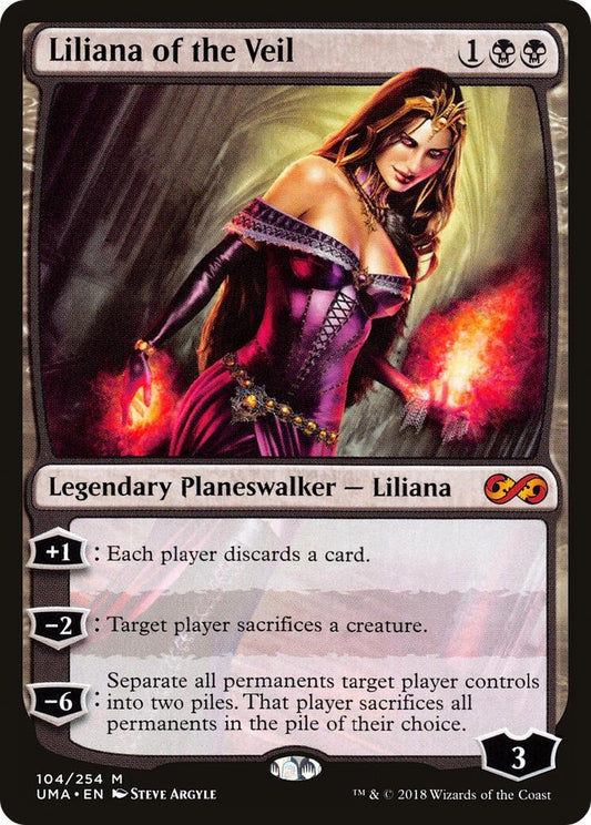Image for Liliana of the Veil (104) (Ultimate Masters) - Magic: The Gathering