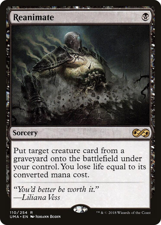 Image for Reanimate (110) (Ultimate Masters) - Magic: The Gathering