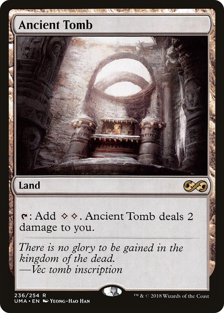 Image for Ancient Tomb (236) (Ultimate Masters) - Magic: The Gathering