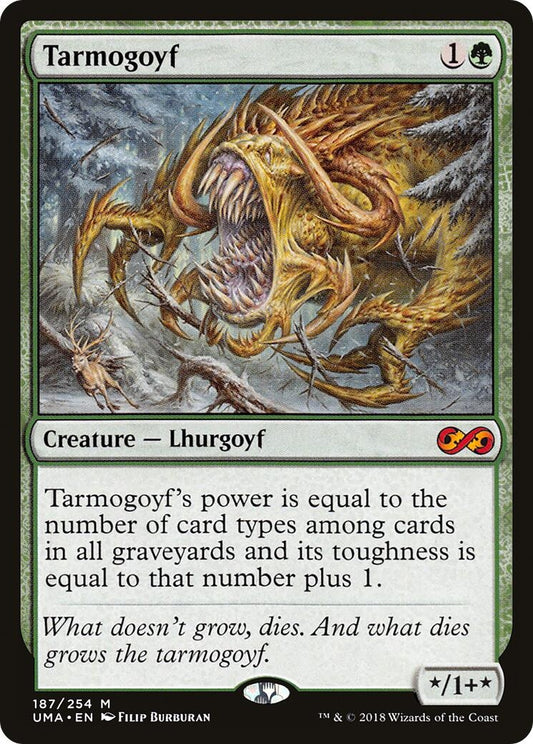 Image for Tarmogoyf (187) (Ultimate Masters) - Magic: The Gathering
