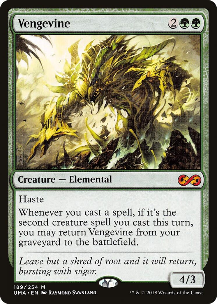 Image for Vengevine (189) (Ultimate Masters) - Magic: The Gathering