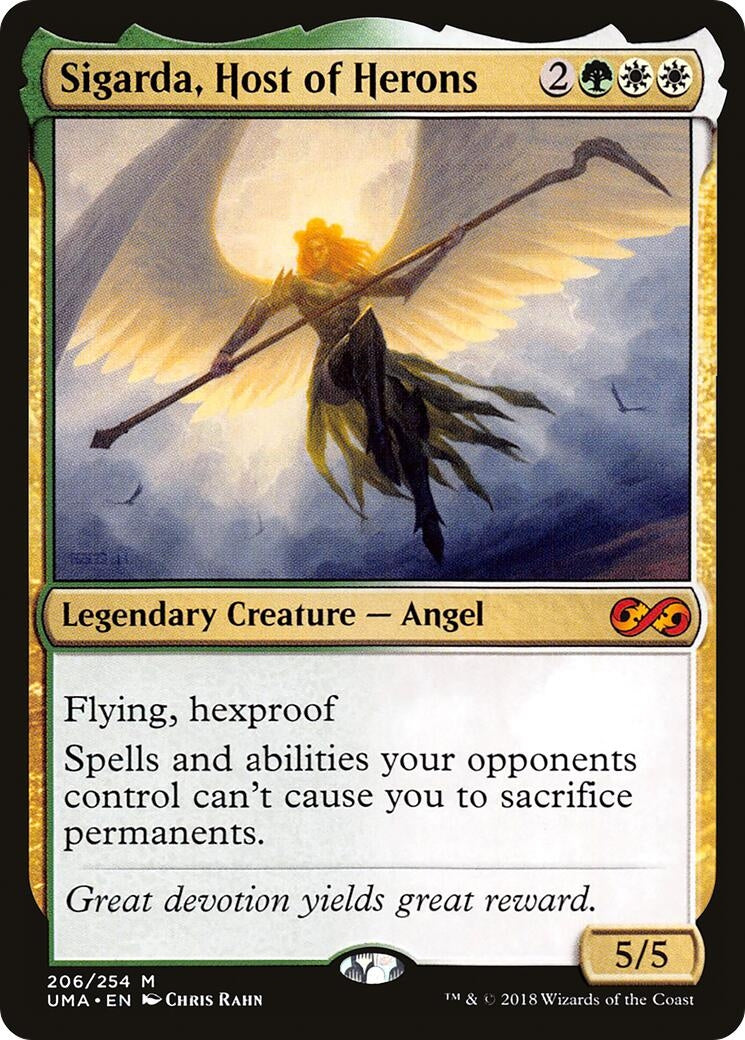 Image for Sigarda, Host of Herons (206) (Ultimate Masters) - Magic: The Gathering