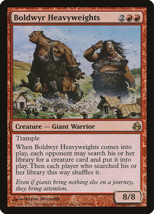 Image for Boldwyr Heavyweights (85) (Morningtide) - Magic: The Gathering