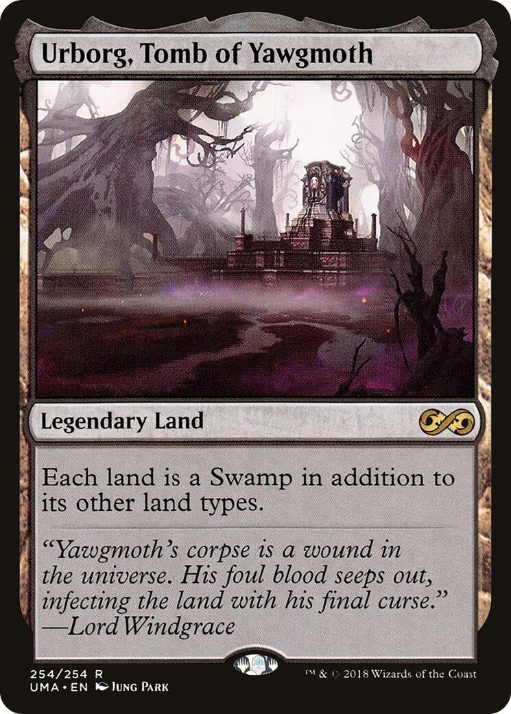 Image for Urborg, Tomb of Yawgmoth (254) (Ultimate Masters) - Magic: The Gathering