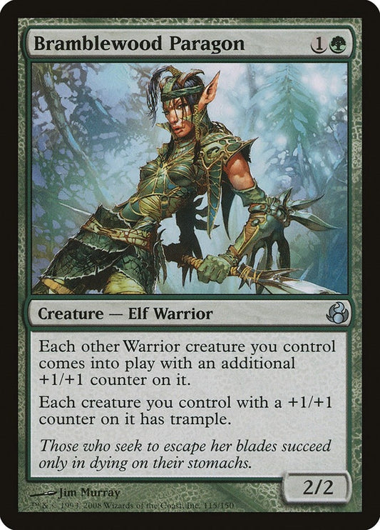 Image for Bramblewood Paragon (115) (Morningtide) - Magic: The Gathering