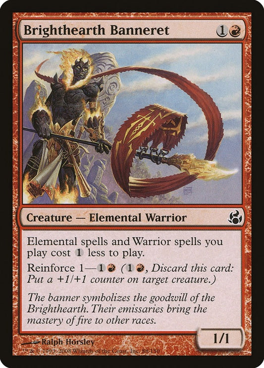 Image for Brighthearth Banneret (88) (Morningtide) - Magic: The Gathering