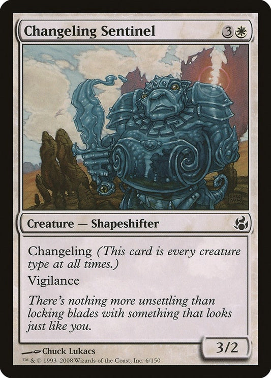 Image for Changeling Sentinel (6) (Morningtide) - Magic: The Gathering