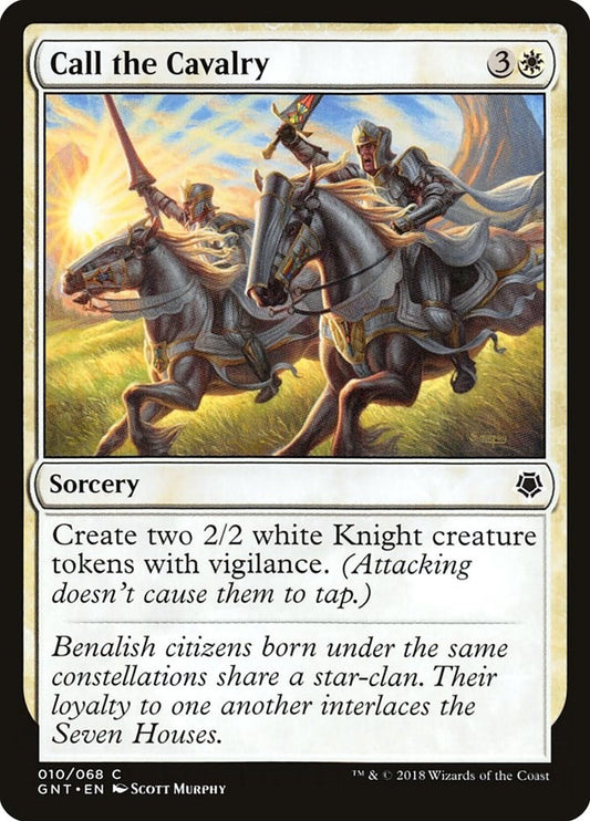 Image for Call the Cavalry (10) (Magic Game Night) - Magic: The Gathering