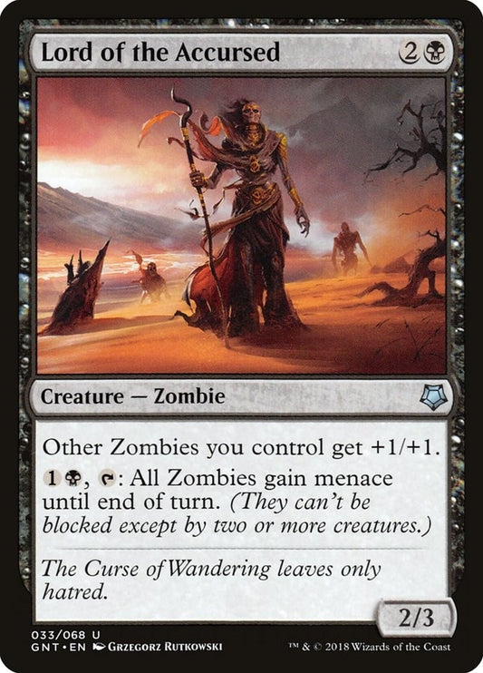 Image for Lord of the Accursed (33) (Magic Game Night) - Magic: The Gathering