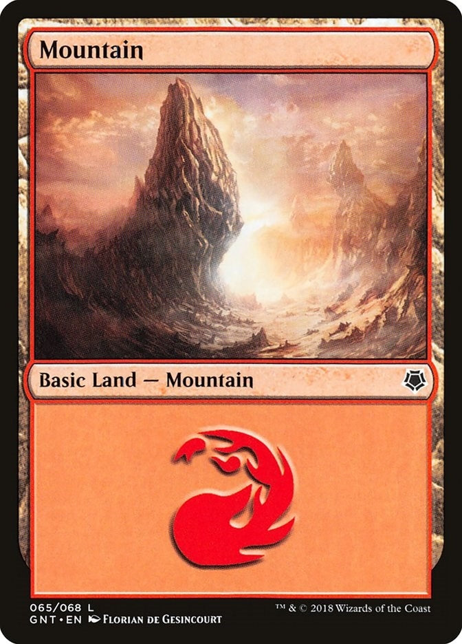 Image for Mountain (065) (65) (Magic Game Night) - Magic: The Gathering