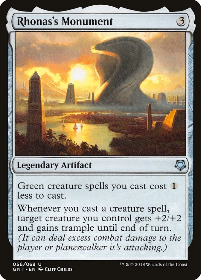Image for Rhonas's Monument (56) (Magic Game Night) - Magic: The Gathering