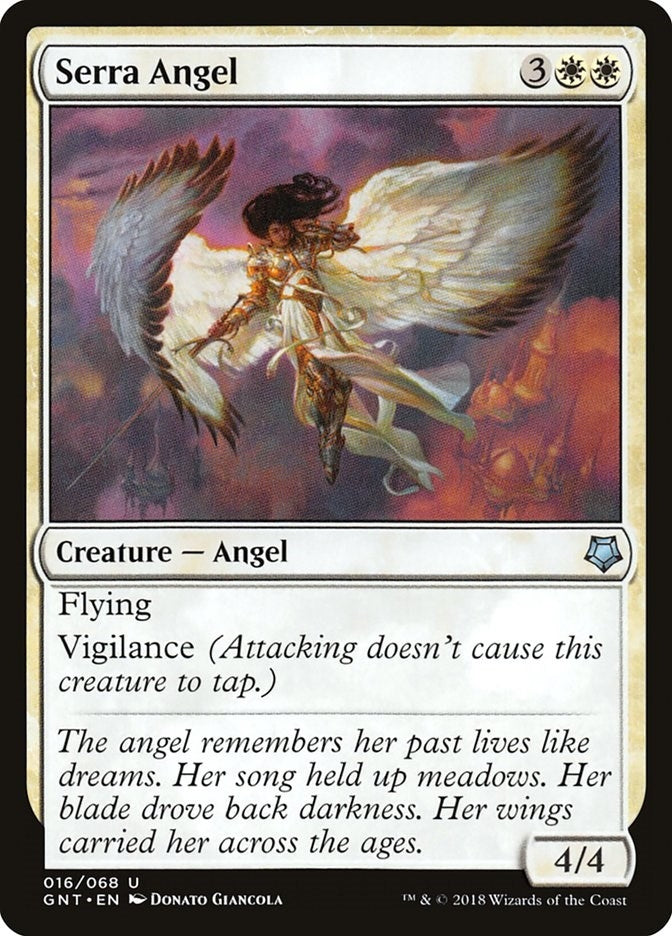 Image for Serra Angel (16) (Magic Game Night) - Magic: The Gathering