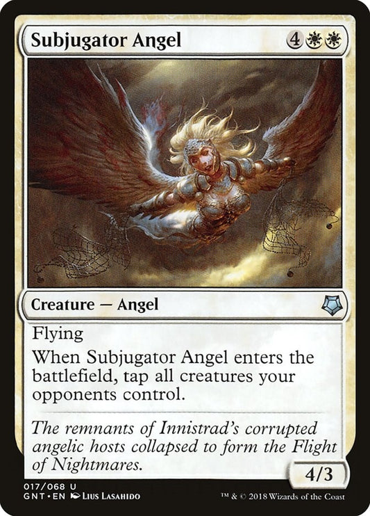 Image for Subjugator Angel (17) (Magic Game Night) - Magic: The Gathering
