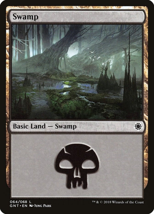 Image for Swamp (064) (64) (Magic Game Night) - Magic: The Gathering