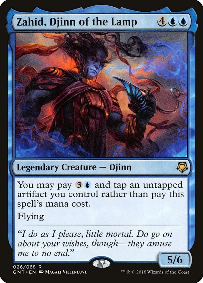 Image for Zahid, Djinn of the Lamp (26) (Magic Game Night) - Magic: The Gathering