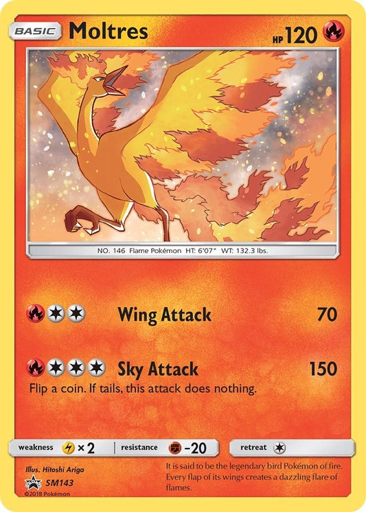 Image for Moltres - SM143 (SM143) (SM Promos) - Pokemon
