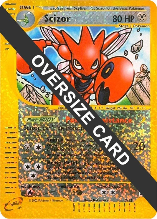 Image for Scizor (007/012) (Jumbo Cards) - Pokemon