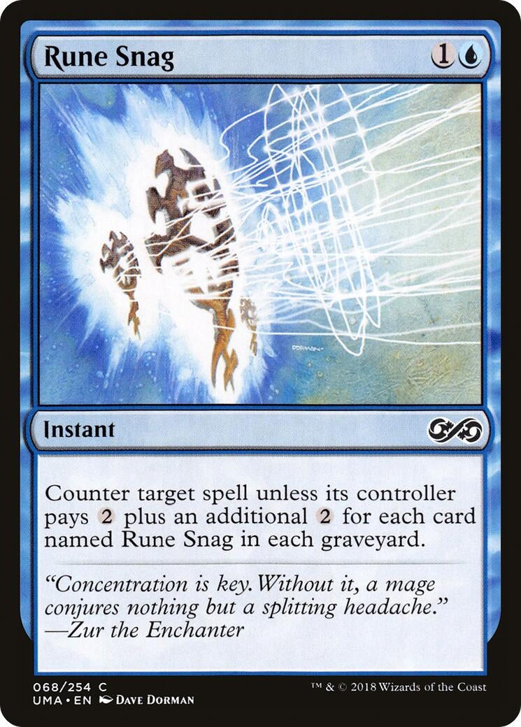 Image for Rune Snag (68) (Ultimate Masters) - Magic: The Gathering
