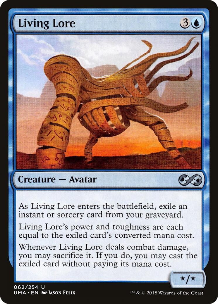 Image for Living Lore (62) (Ultimate Masters) - Magic: The Gathering
