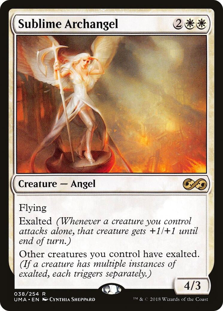 Image for Sublime Archangel (38) (Ultimate Masters) - Magic: The Gathering
