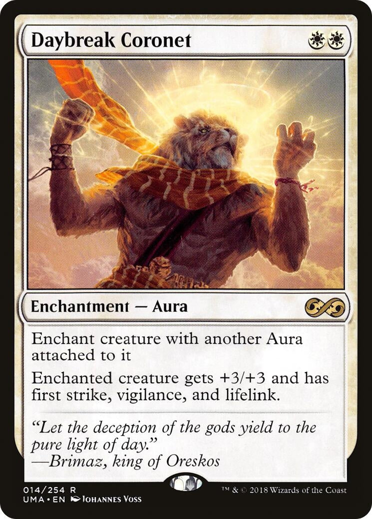 Image for Daybreak Coronet (14) (Ultimate Masters) - Magic: The Gathering